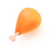 一個雞腿